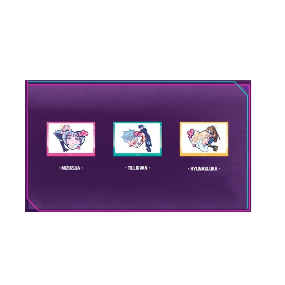 【Pre-Order】ALIEN STAGE - Fruity Heart Series - Art Print