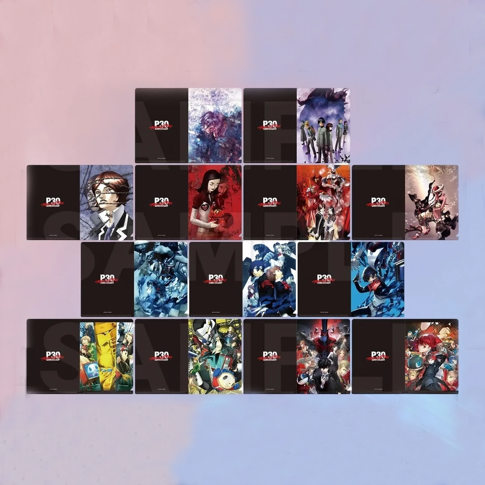 【Pre-Order】Persona - 30th Anniversary Series - Mini File Folder