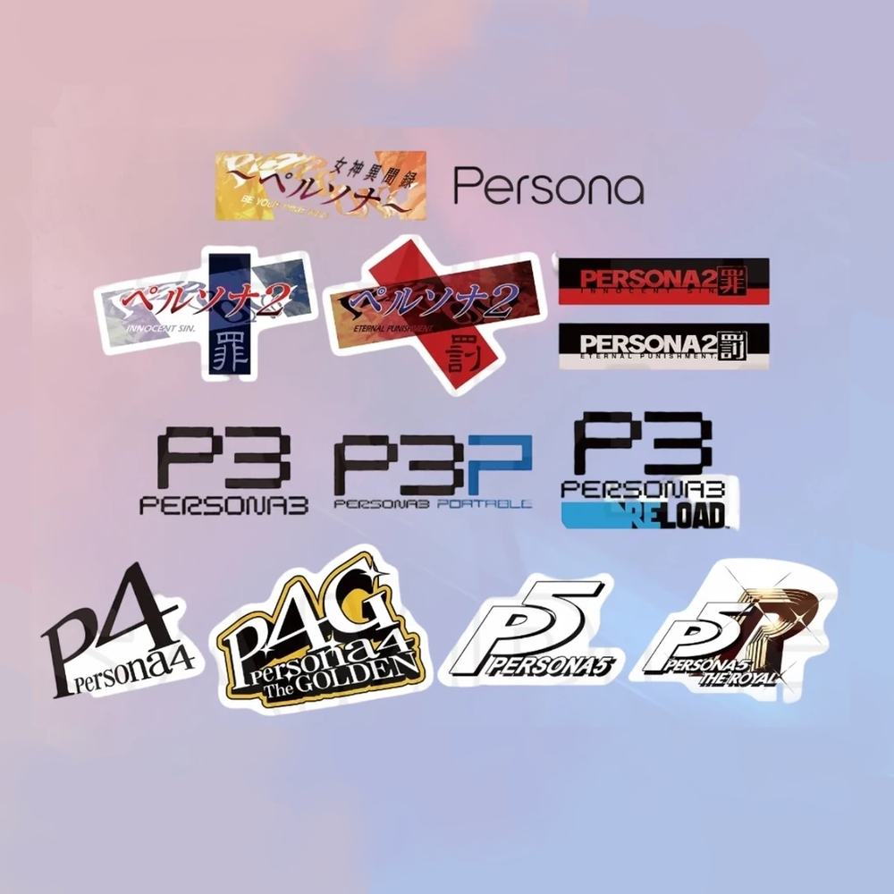 【Pre-Order】Persona - 30th Anniversary Series - Series Logo Cushion