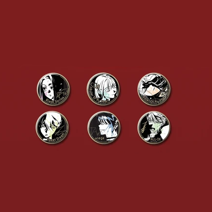 【Pre-Order】Alien Stage - Karmic Angel Series - Character Metal Badge