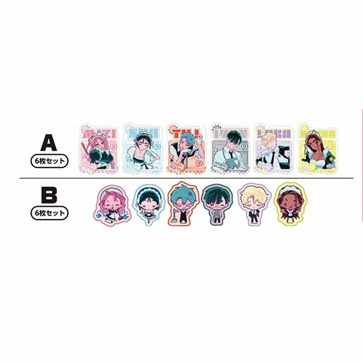 【Pre-Order】Alien Stage - Animate Cafe - Hologram Sticker Set
