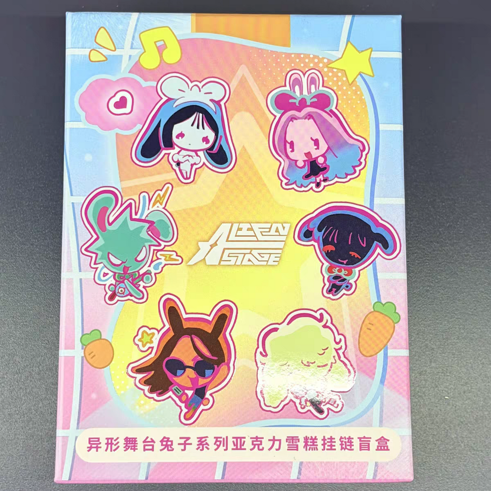 【Pre-Order】Alien Stage - Rabbit Series - Acrylic Ice Cream Keychain Blind Box