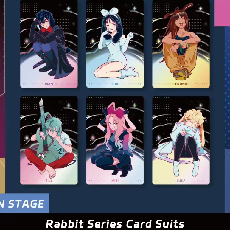 【Pre-Order】Alien Stage - Rabbit Series -  Card Suits