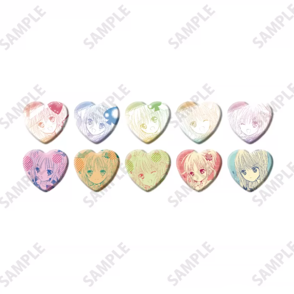 【Pre-Order】Shugo Chara! - Heart Can Badge A