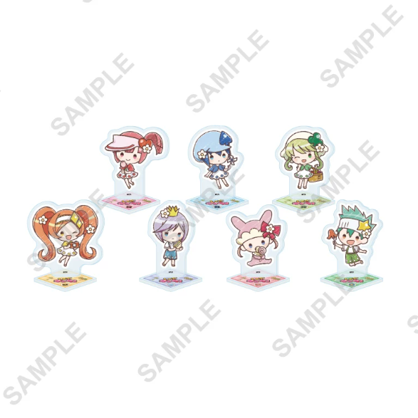 【Pre-Order】Shugo Chara! - Picnic Chibi Standee A