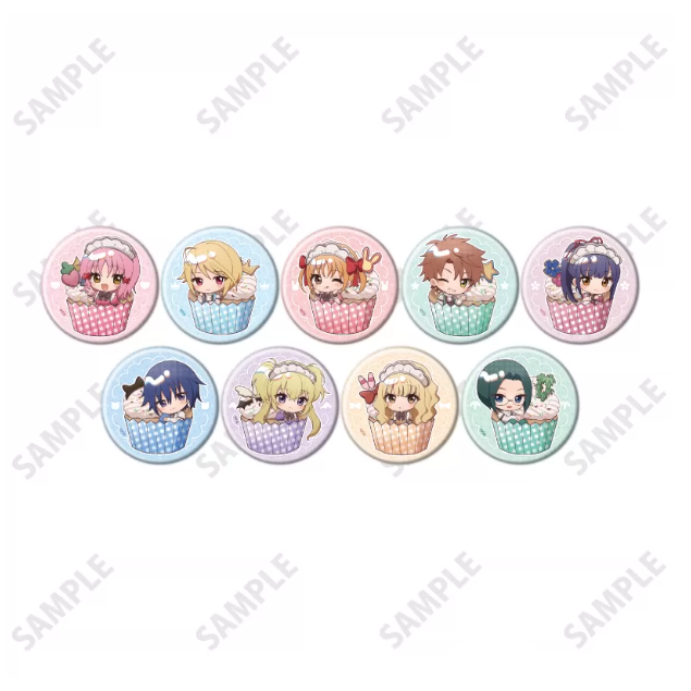 【Pre-Order】Shugo Chara! - Cupcake Chibi Badge