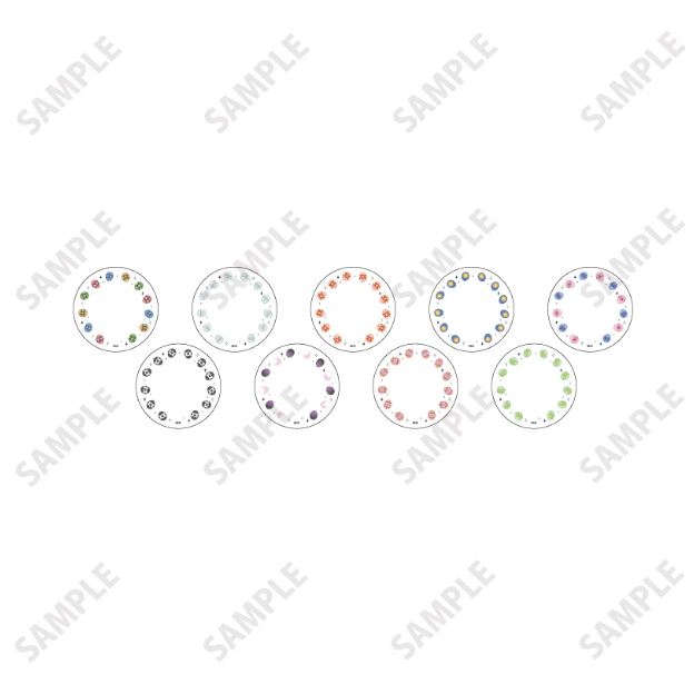 【Pre-Order】Shugo Chara! - Christmas 57mm Badge Cover