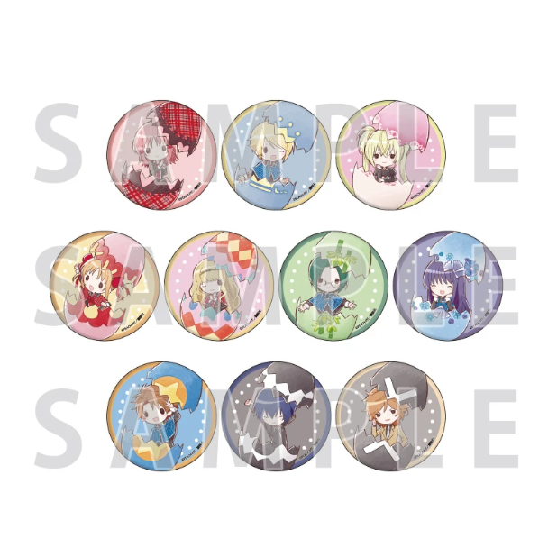 【Pre-Order】Shugo Chara! - Dress-up Can Badge A