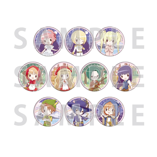 【Pre-Order】Shugo Chara! - Dress-up Can Badge B