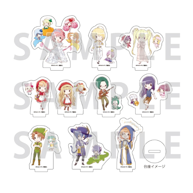 【Pre-Order】Shugo Chara! - Dress-up Chibi Acrylic Standee