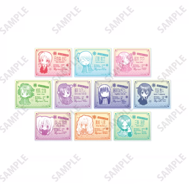 【Pre-Order】Shugo Chara! - Iconic Scene Acrylic Card A