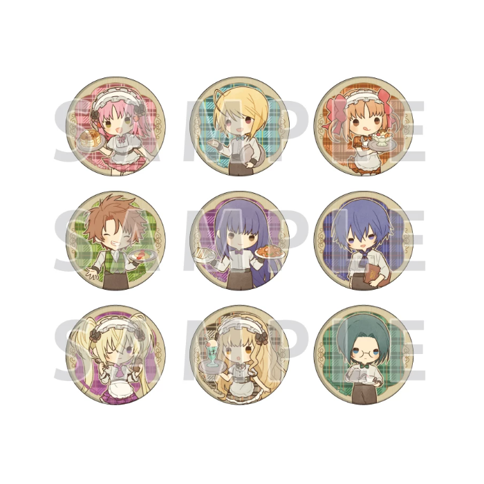 【Pre-Order】Shugo Chara! - Retro Cafe Can Badge