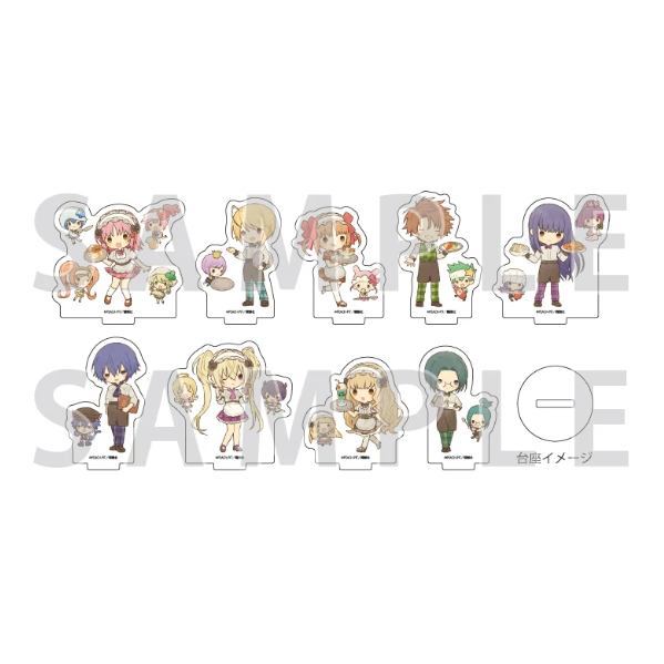 【Pre-Order】Shugo Chara! - Retro Cafe Mini Acrylic Standee