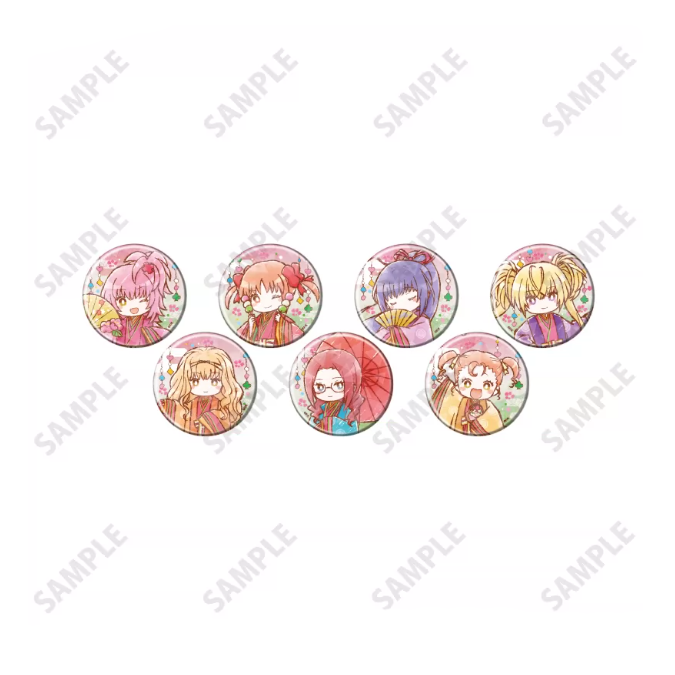 【Pre-Order】Shugo Chara! - Doll Festival Glitter Badge