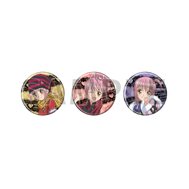 【Pre-Order】Shugo Chara! - Badge Set (3 pcs)