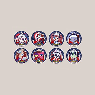 【Pre-Order】The Amazing Digital Circus - DECOTTO Cafe - Trading Glitter Can Badge B
