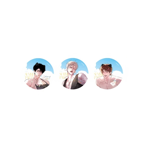 【Pre-Order】Guide Sheep - Summer Ltd - Tin Badge Set (3 pcs)