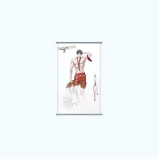 【Pre-Order】Special Recruit - Summer Ltd - Acrylic Bathroom Scene Standee