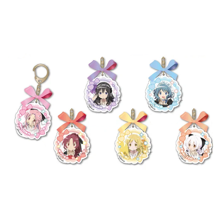 【Pre-Order】Puella Magi Madoka Magica - Walpurgisnacht Rising (Balloon Fair) - Ribbon Acrylic Keyring