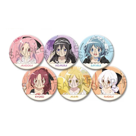 【Pre-Order】Puella Magi Madoka Magica - Walpurgisnacht Rising (Balloon Fair) - Holo Character Badge