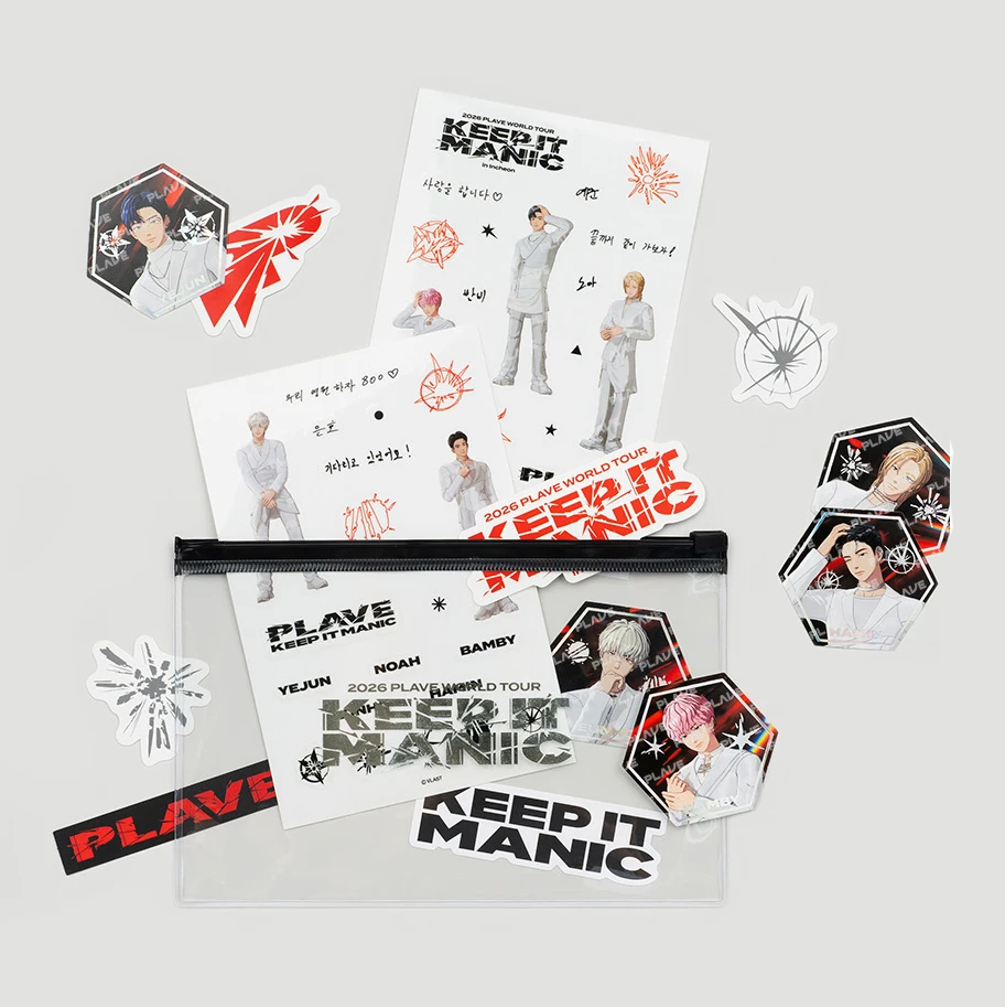 【Pre-Order】PLAVE - 2026 Tour - Incheon Limited Sticker Pack