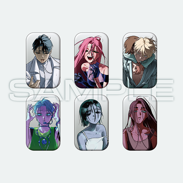 【Pre-Order】Alien Stage Exhibition - Inner Ruin Character Badge Collection