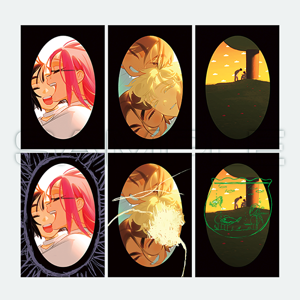 【Pre-Order】Alien Stage Exhibition - Lenticular Postcard Set