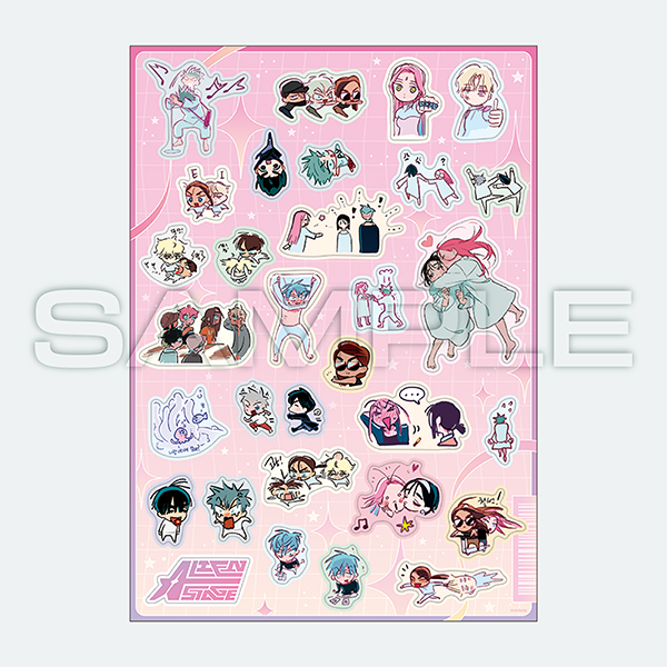 【Pre-Order】Alien Stage Exhibition - Sticker Sheet