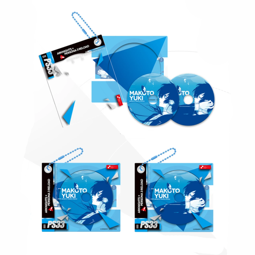 Arknights x Persona 3 Reload - Faux CD Acrylic Charm