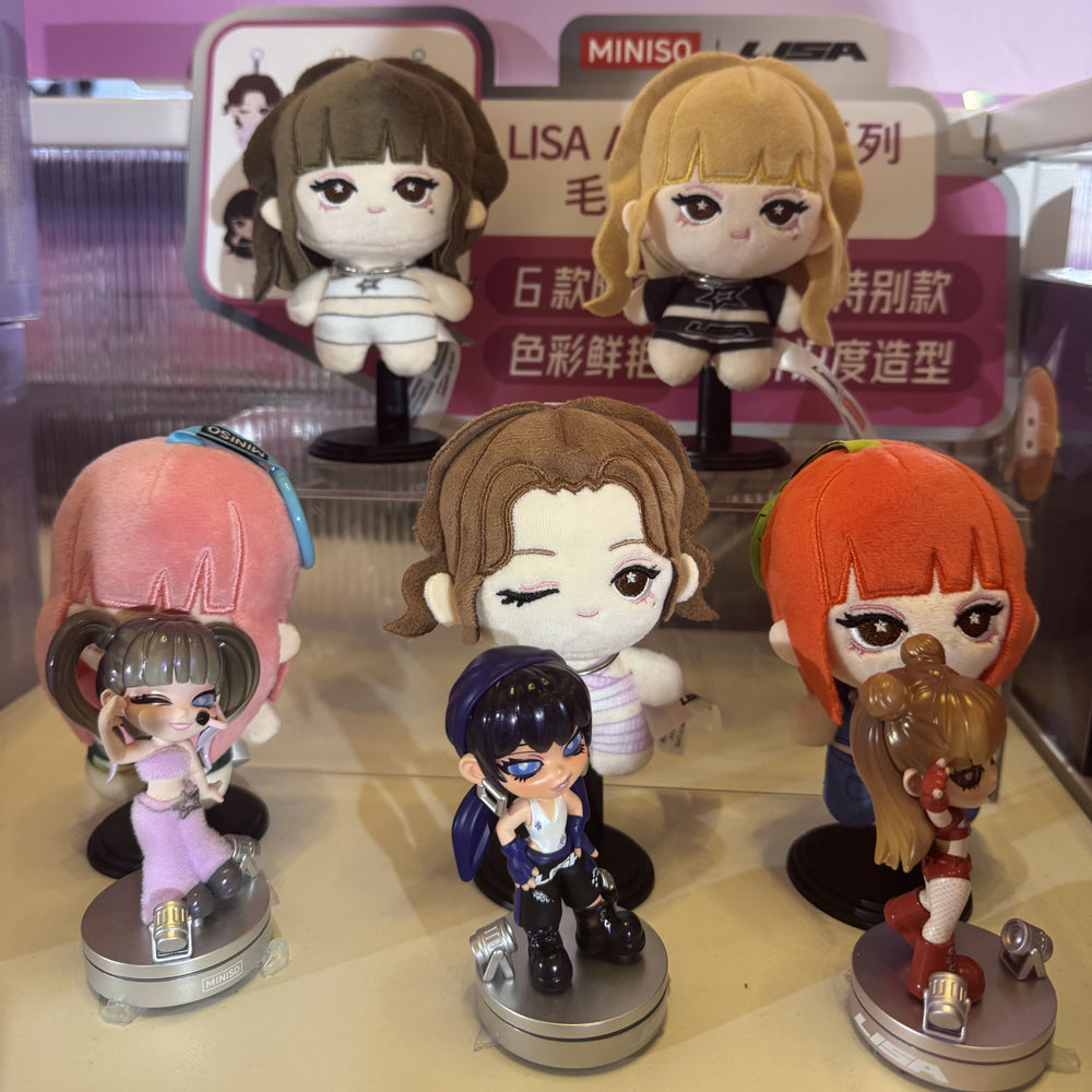 LISA × MINISO - Plush Charm Blind Box
