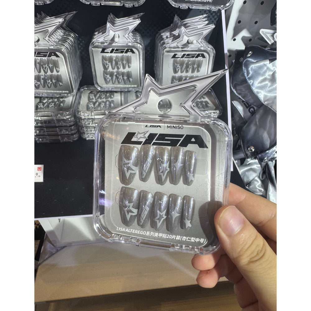 LISA × MINISO - Nail Sticker Set (20 pcs)