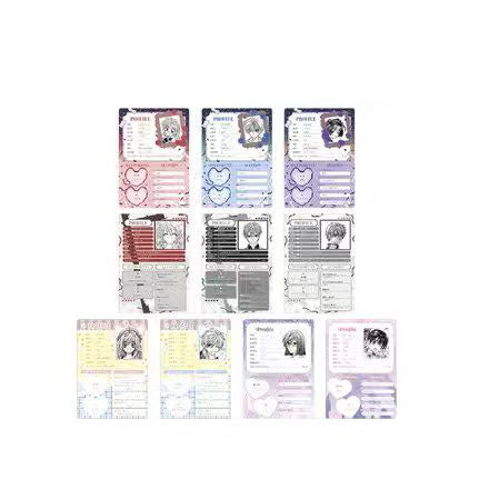 【Pre-Order】Arina Tanemura 30th Anniversary Exhibition - Profile Bookmark Collection B