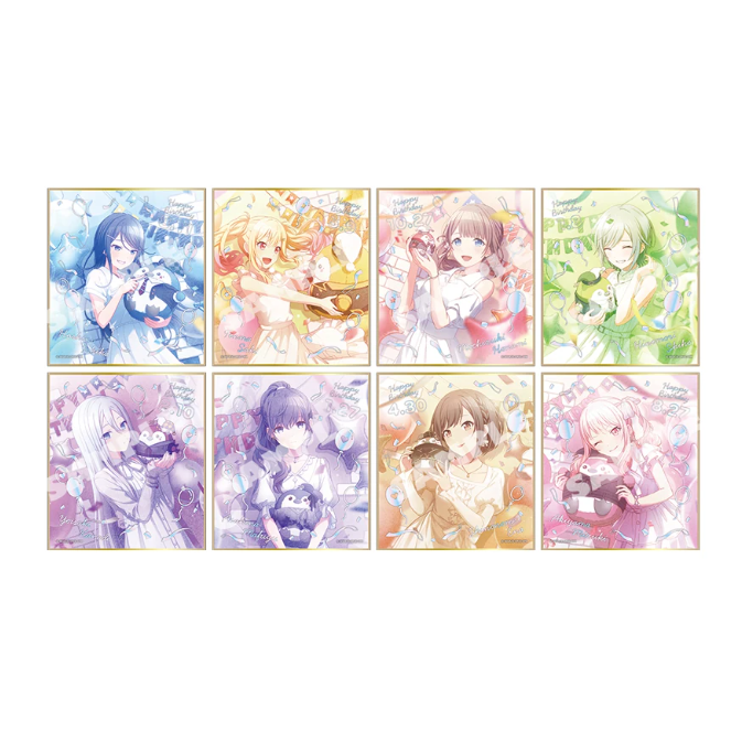 Project SEKAI COLORFUL STAGE! - 4th Birthday Mini Shikishi Blind Box B (Leo/need & 25-ji, Nightcord de.)