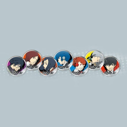 【Pre-Order】Persona 30th Anniversary - P25th Revival Art Metallic Badge Collection B