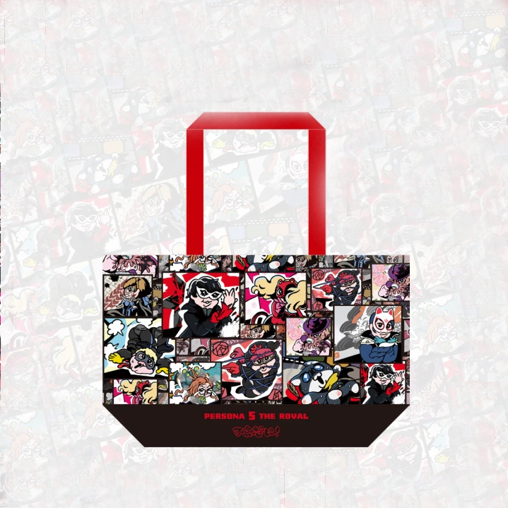 【Pre-Order】Persona 5 The Royal x Tsunaomoi - All-Out Attack Tote Bag