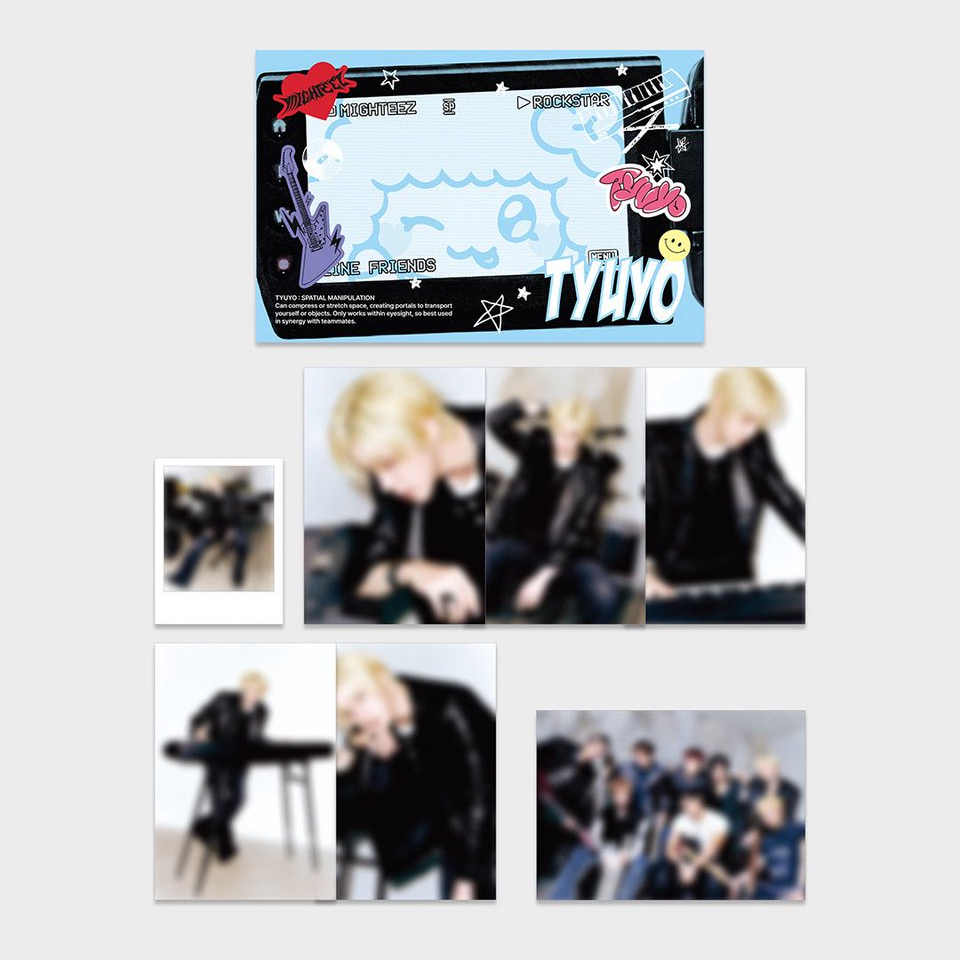 【Pre-Order】MIGHTEEZ (ATEEZ x IPX) - Rockstar - Photo Pack