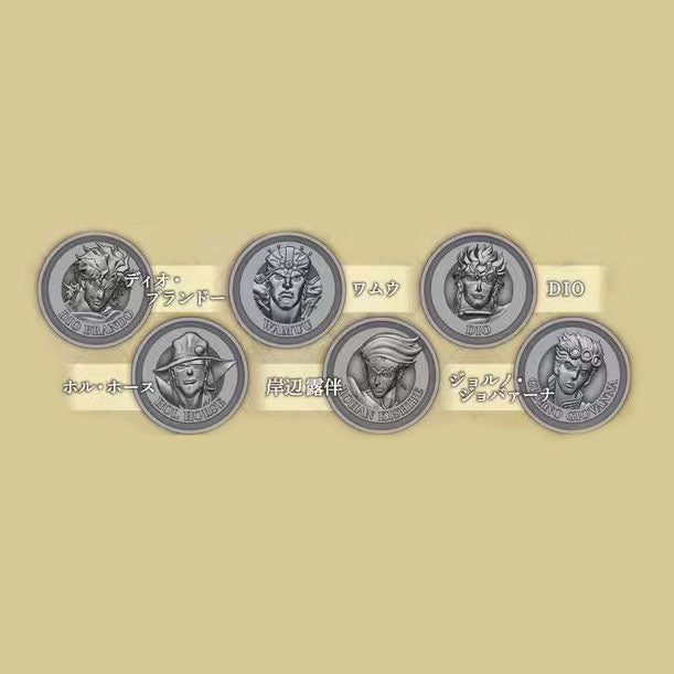 【Pre-Order】JoJo's Bizarre Adventure: Ora Ora Overdrive - 1st Anniversary - Battle Medal Pin Badge