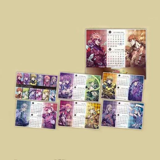【Pre-Order】JoJo's Bizarre Adventure: Ora Ora Overdrive - 1st Anniversary - Acrylic Calendar
