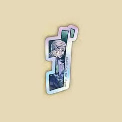 【Pre-Order】JoJo's Bizarre Adventure: Ora Ora Overdrive - 1st Anniversary - Hologram Sticker (Evils Ver.)