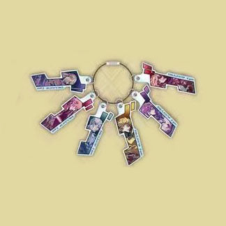 【Pre-Order】JoJo's Bizarre Adventure: Ora Ora Overdrive - 1st Anniversary - 6-Piece Keychain Set