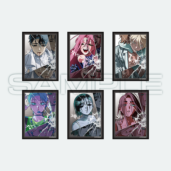 【Pre-Order】Alien Stage Exhibition - Pop Mirror Style Acrylic Sticker Collection