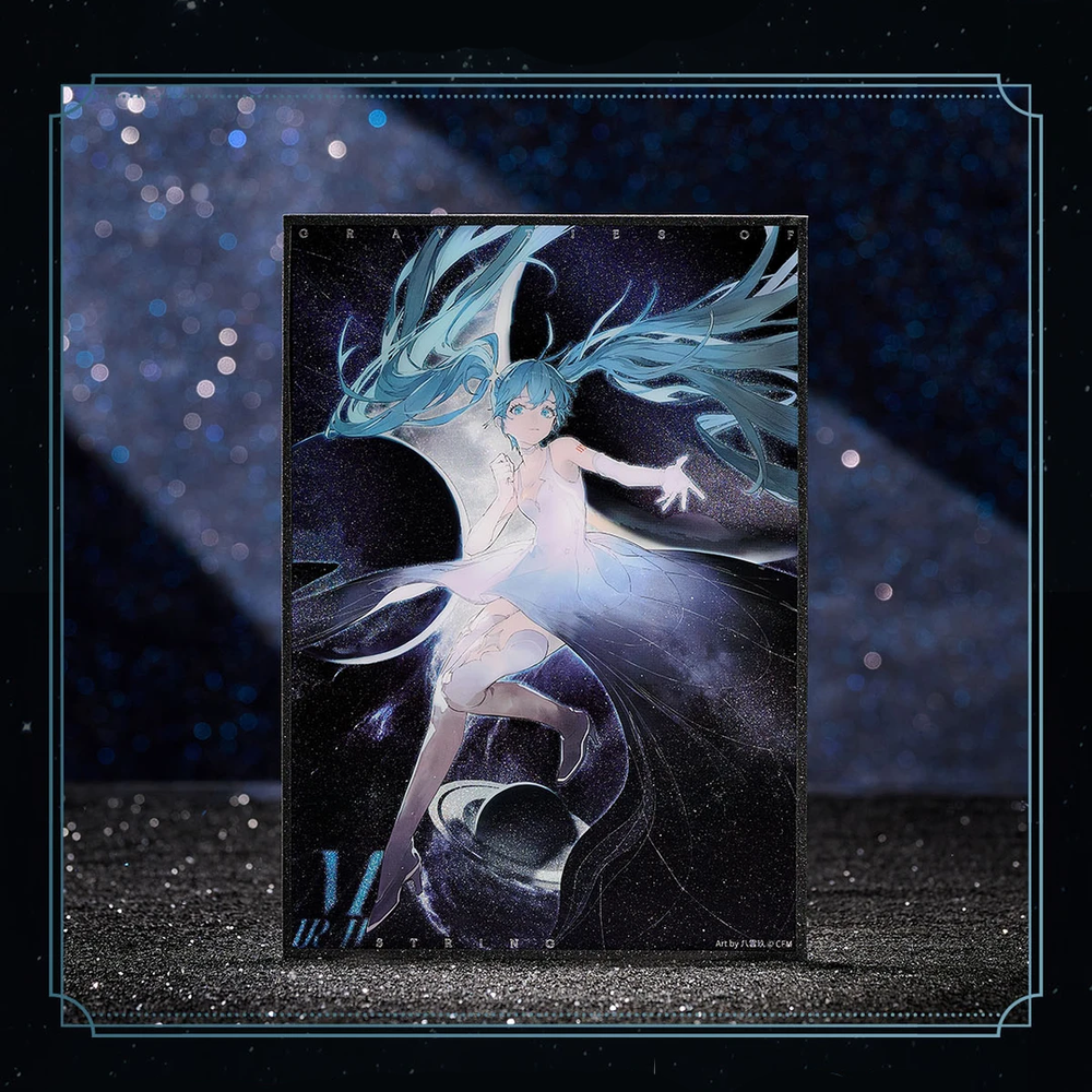 【Pre-Order】Hatsune Miku - Gravities of Mirai String Series - Shikishi
