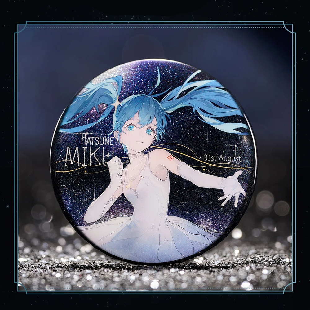 【Pre-Order】Hatsune Miku - Gravities of Mirai String Series - Badge