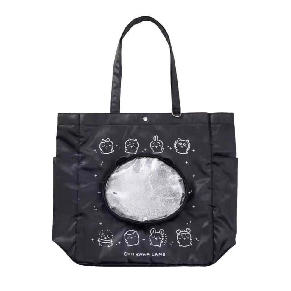 【Pre-Order】Chiikawa - Paradise Series Tote Bag (Chiikawa Face Pocket Ver.)