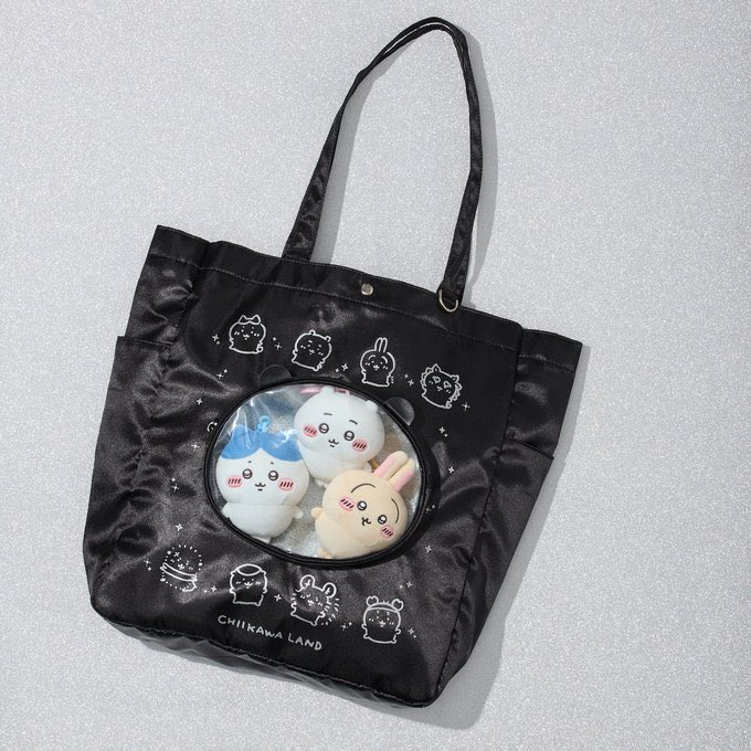 【Pre-Order】Chiikawa - Paradise Series Tote Bag (Chiikawa Face Pocket Ver.)