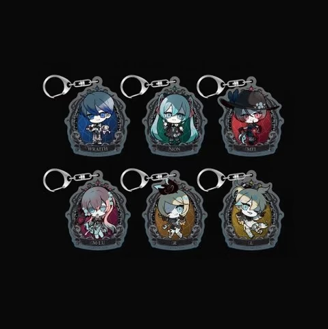 Hatsune Miku x Obaken - Ghost Summon Series - Chibi Acrylic Keychain