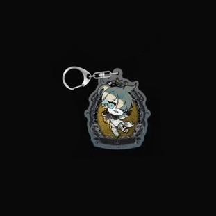 Hatsune Miku x Obaken - Ghost Summon Series - Chibi Acrylic Keychain