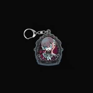 Hatsune Miku x Obaken - Ghost Summon Series - Chibi Acrylic Keychain