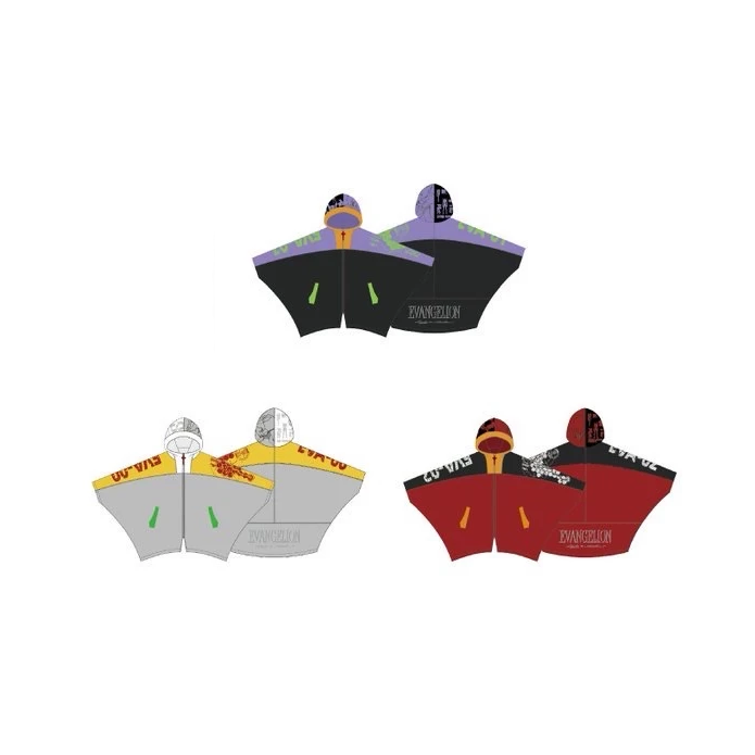 Evangelion x ANiMEL - Light & Shadow Series - Hooded Cardigan
