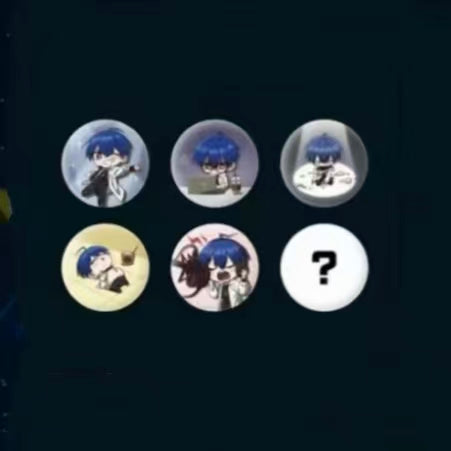 Akugetsu - 10th Anniversary - Tin Badge Blind Box